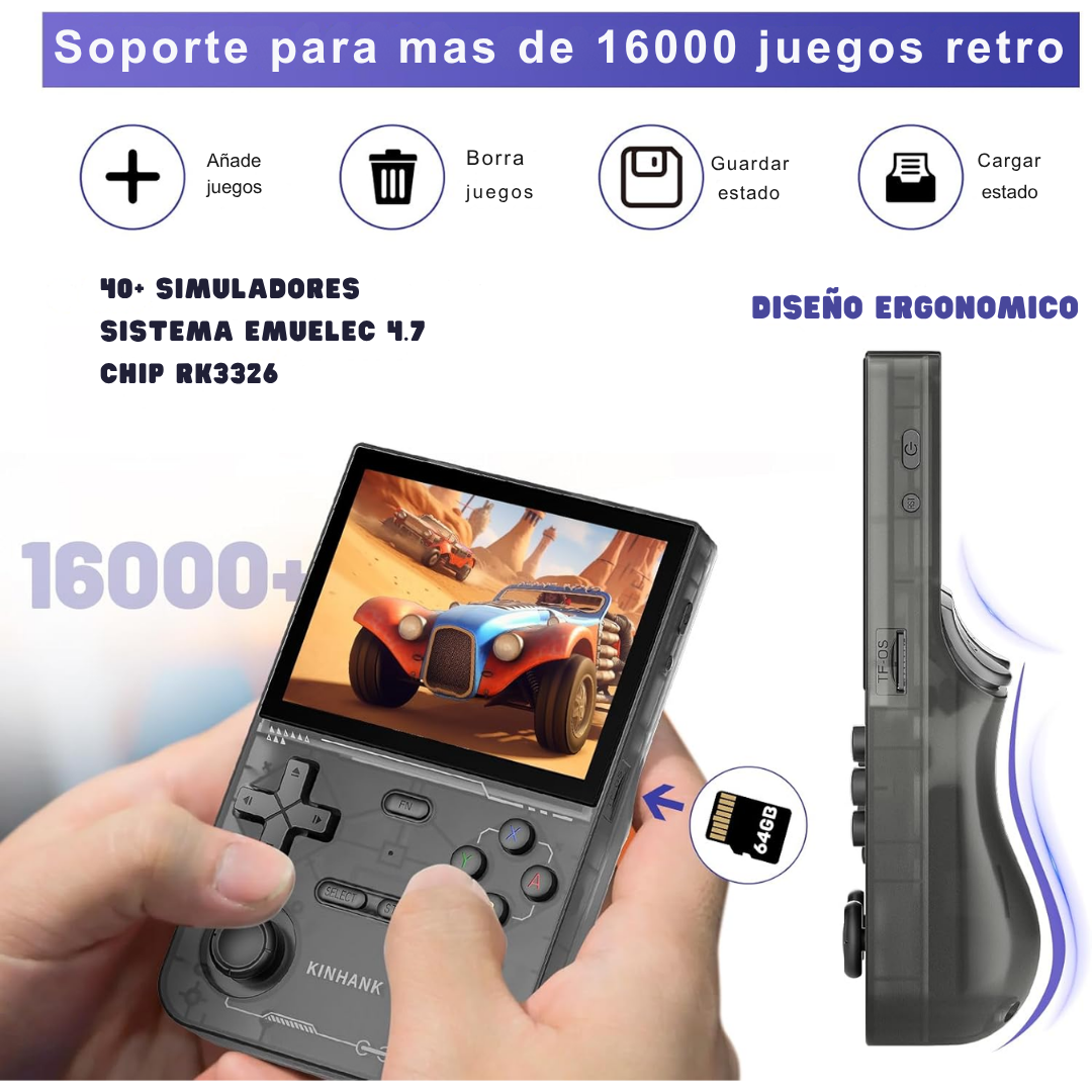 Consola Retro con 16000 juegos