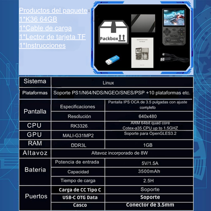 Consola Retro con 16000 juegos